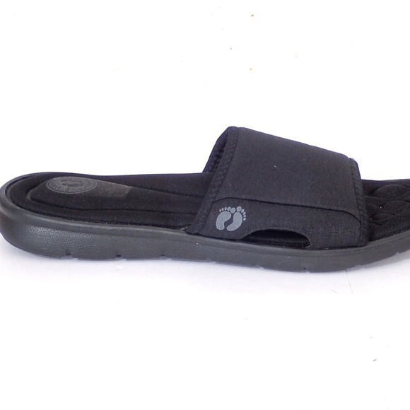 Hang Ten Shoes Hang Ten Black Foam Sole Slippers Sandals